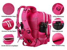 LHI Tactical Military Backpack for Men and Women 25L/35L Army Assault Pack Bag Small Rucksack with Bottle Holder