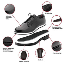 Rothco Uniform Hi-Gloss Oxford Dress Shoe Formal Dress Shoe