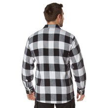 Rothco Buffalo Plaid Flannel Long Sleeve Shirt – Casual Button-Down with Heavyweight 8-oz Cotton Material