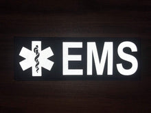 Reflective EMS EMT Star of Life Back Panel Patch(11x4 Inch)