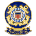 Coast Guard Proud Mom, Pack of 1