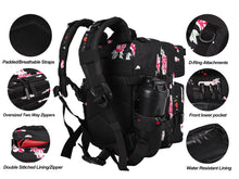 LHI Tactical Military Backpack for Men and Women 25L/35L Army Assault Pack Bag Small Rucksack with Bottle Holder