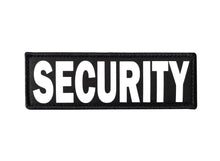8.5x3 Inch Large White Security Patch with Hook and Loop (White,8.5x3 inch)