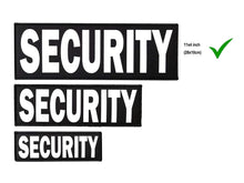 8.5x3 Inch Large White Security Patch with Hook and Loop (White,8.5x3 inch)