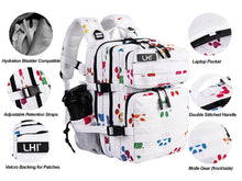 LHI Tactical Military Backpack for Men and Women 25L/35L Army Assault Pack Bag Small Rucksack with Bottle Holder
