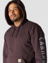 Carhartt Men's Rain Defender Loose Fit Midweight Logo Graphic Sweatshirt