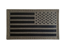 2x3.5 MC Infrared IR US USA American Flag Patch Tactical Vest Patch Hook-Fastener Backing (Forward+Reversed)