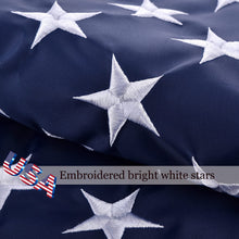 American Flags for Outside 3x5, HeavyDuty American Flag for High Wind Outdoor, UV Protected/Sewn Stripes/Embroidered Stars/Brass Grommets, US Flag Built for The Toughest Conditions