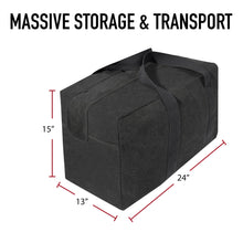Rothco Canvas Parachute Cargo Bag – Extra Large Travel Duffle Bag with 75L Capacity