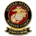 Marine Proud Mom, Pack of 1