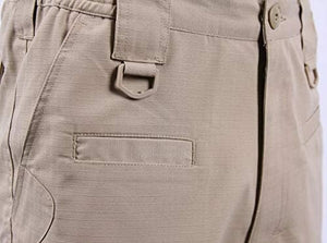 LAPG Men'S Operator Elastic Waistband Tactical Shorts, Durable Ripstop Workout, Outdoor Men'S Shorts, Cargo Shorts for Men