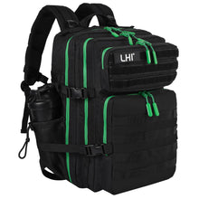 LHI Military Tactical Backpack for Men and Women 45L Army 3 Days Assault Pack Bag Large Rucksack with Molle System - Black