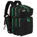 1.0 Black With Green Zipper