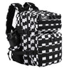 Small / 1.9 25l-black and White Plaid