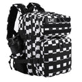 Small / 1.9 25l-black and White Plaid