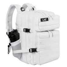 LHI Military Tactical Backpack for Men and Women 45L Army 3 Days Assault Pack Bag Large Rucksack with Molle System - Black