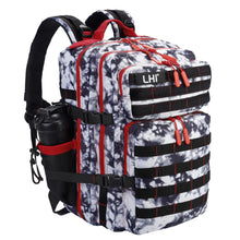 LHI Military Tactical Backpack for Men and Women 45L Army 3 Days Assault Pack Bag Large Rucksack with Molle System - Black