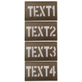 4 Pack / Coyote Brown