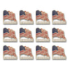 Pack of 12 / American Flag Veteran, Pack of 12