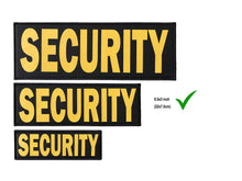 8.5x3 Inch Large White Security Patch with Hook and Loop (White,8.5x3 inch)