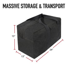Rothco Canvas Parachute Cargo Bag – Extra Large Travel Duffle Bag with 75L Capacity