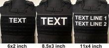 Personalized Custom Tactical ID Patch with Hook Backing and Loop (Your Custom)