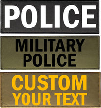Personalized Custom Tactical ID Patch with Hook Backing and Loop (Your Custom)
