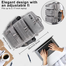 LHI Tactical Military Backpack for Men and Women 25L/35L Army Assault Pack Bag Small Rucksack with Bottle Holder