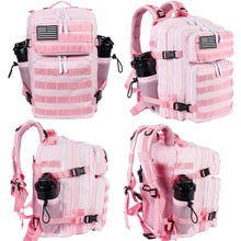 LHI Tactical Military Backpack for Men and Women 25L/35L Army Assault Pack Bag Small Rucksack with Bottle Holder