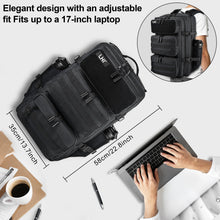 LHI Tactical Military Backpack for Men and Women 25L/35L Army Assault Pack Bag Small Rucksack with Bottle Holder