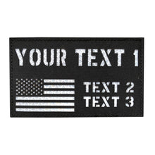 Personalized Custom Reflective Laser Cut ID Panel Patch Callsign Patch Name Tags IR Flag Patch Name Tapes