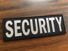 8.5x3 Inch Large White Security Patch with Hook and Loop (White,8.5x3 inch)
