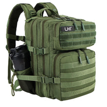 LHI Tactical Military Backpack for Men and Women 25L/35L Army Assault Pack Bag Small Rucksack with Bottle Holder