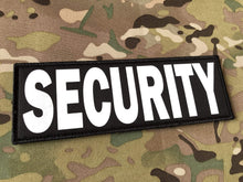 8.5x3 Inch Large White Security Patch with Hook and Loop (White,8.5x3 inch)