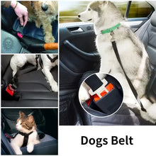 Adjustable Harness and Leash Cat Dog Car Seat Belt Pet Seat Vehicle
