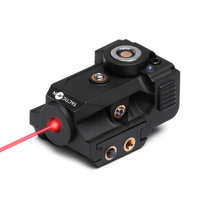 BattleBeam V1 Red Laser Sight | Rifle or Handgun | Weaver or Picatinny Rail | Blue Dot Lazer Sight Pistol | Tactical Sights Airsoft | Scope Hand Gun Rifles | Pistol | Air Soft Optic