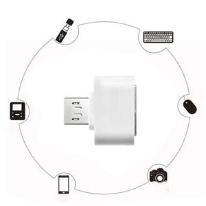 1PCS Mini OTG Cable USB OTG Adapter Micro USB To USB Converter For