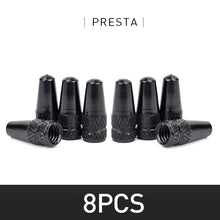 4/8pcs Aluminum Alloy Bicycle Tire FV Valve Cap MTB Road Bike Covered