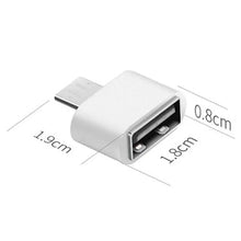 1PCS Mini OTG Cable USB OTG Adapter Micro USB To USB Converter For