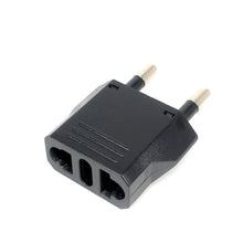 1-50pcs EU Euro KR Plug Adapter US to EU Plug Adapter Travel KR EU