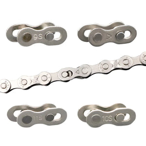 5 Pair Bicycle Chain Link Connector Joints Magic Buttons Cycling Speed