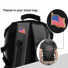 10Pcs American Flag Lapel Pin United States Usa Hat Tie Tack Badge Pin Metal Lapel Pin For Clothes Bag Badge Brooch Pin