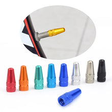 4/8pcs Aluminum Alloy Bicycle Tire FV Valve Cap MTB Road Bike Covered