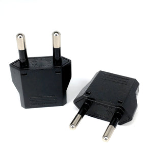 1-50pcs EU Euro KR Plug Adapter US to EU Plug Adapter Travel KR EU