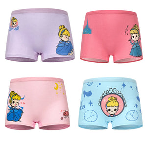 1/4/8/12 Pcs Children Girls Panties Sets Cotton Pretty Cute Cartoon