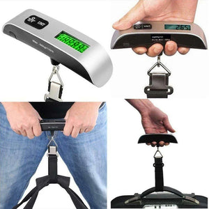 50kg 10g Digital Scale Electronic Balance Kitchen Luggage Hanging