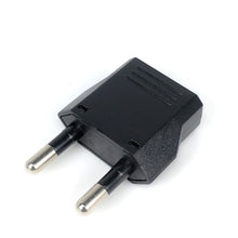 1-50pcs EU Euro KR Plug Adapter US to EU Plug Adapter Travel KR EU