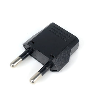 1-50pcs EU Euro KR Plug Adapter US to EU Plug Adapter Travel KR EU