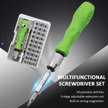 32 in 1 Multifunctional Screwdriver Set with 30 PCS Torx Phillips