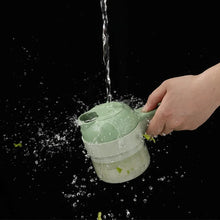 4In1 Electric Vegetable Cutter Set Handheld Wireless Electric Garlic